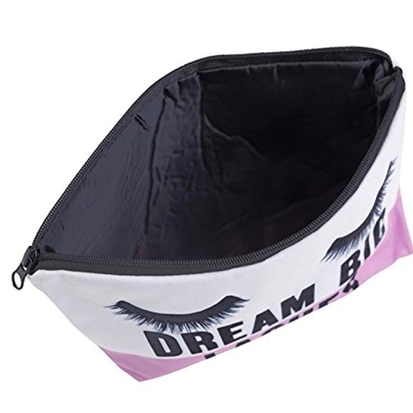 4 for $25 SALE!!!! Dream Big Cosmetic Makeup Bag - Picture 5 of 6